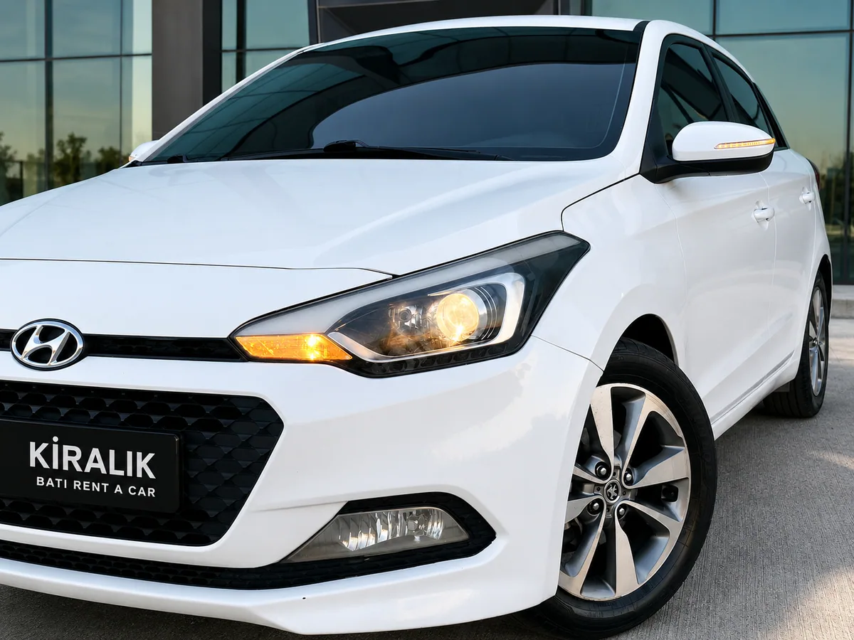 Hyundai i20 - Ön tasarım detayı - Batı Rent A Car İzmir